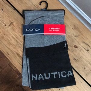 Nautical Hat and Scarf Set